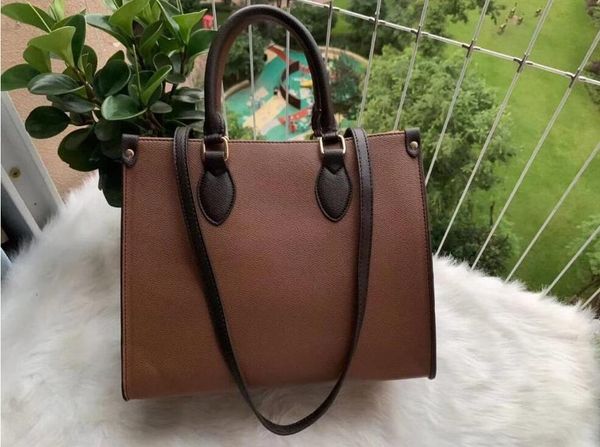 

high-quality womens totes bags trend color matching design fashion ladies handbag purse large capacity casual lady bag tote shopping le