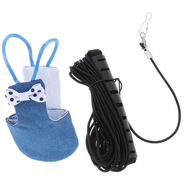 

other bird supplies parrot flight suit cockatiel budgie diaper nappy costume with 1.4m leash