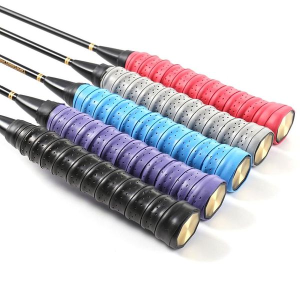 

2021 grip tape anti-slip absorb sweat racket tape handle grip tennis badminton squash band anti-skid headbands hair sweat band, Yellow;black