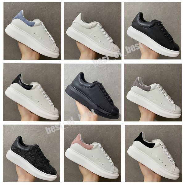 

2022 mens womens casual shoes lace up flat comfort pretty trainers daily lifestyle luxury size eur 35-45 sneakers, Black
