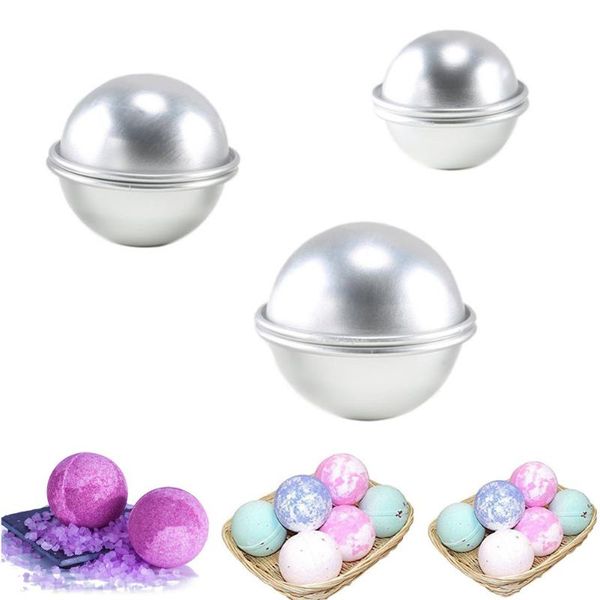 craft tools 6pcs diy bath bomb mold sphere round ball molds tool supplies wzpi