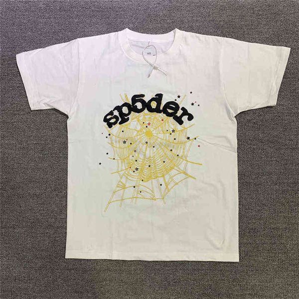 Erkek Hoodies Sweatshirts Pembe Young Thug SP5der 555555 Gömlek Erkek Kadın En İyi Kalite Örümcek Web T-Shirt Moda Açık