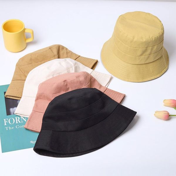 

bucket hat hat 2021 fashion short brim fisherman's sunshade can decorate the face type outdoor basin, Blue;gray