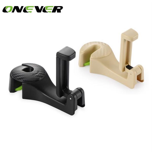 

other vehicle tools onever car headrest hook with phone holder seat back hanger for bag handbag purse grocery cloth