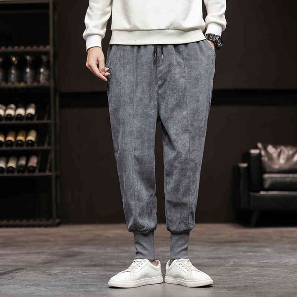 

men's pants casual harem jogger loose trousers male sweatpants chinese traditional harajuku summer clothes k8gs, Black