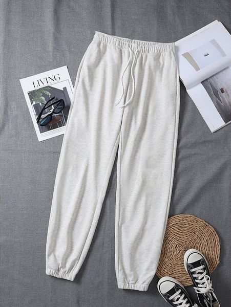 

men slant pockets drawstring waist sweatpants j0lh#, Black