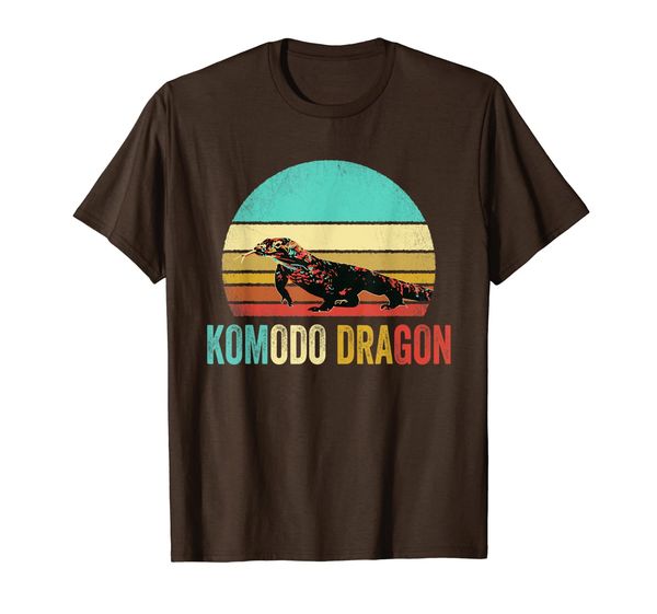 

vintage komodo dragon shirt sunset, White;black