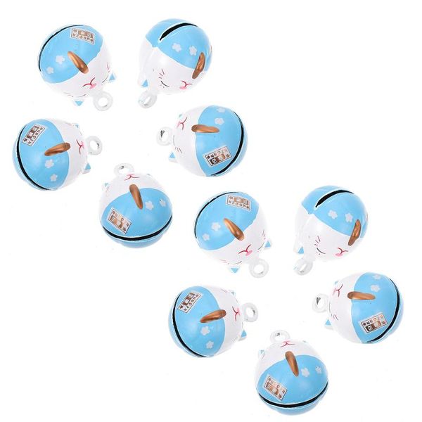 

cat collars & leads 10pcs lovely pattern design diy hanging bell decors accessory