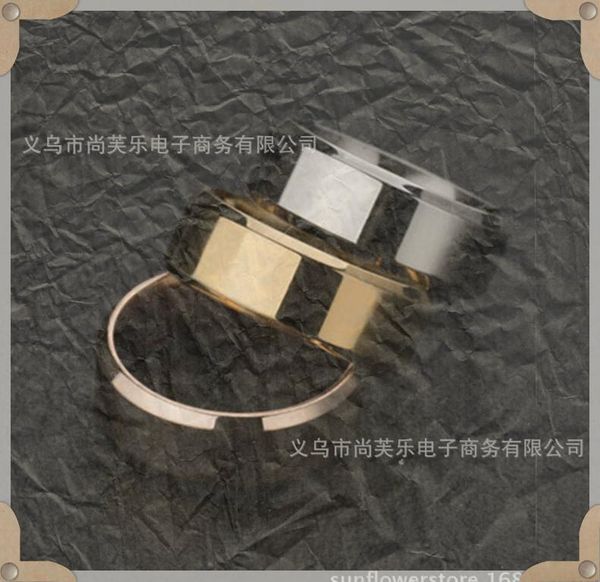 

cluster rings punk mirror 2021 neutral cool multi-color ring, Golden;silver