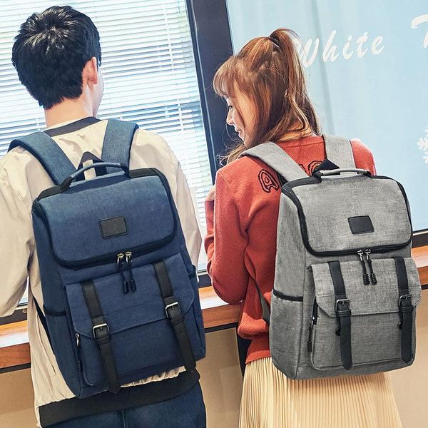 

backpack tilorraine 2021 korean style schoolbag computer bag student oxford cloth men's shoulder travel bags