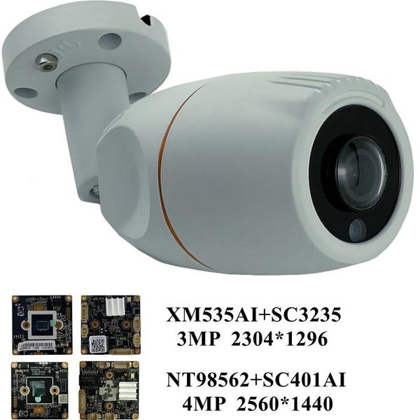 

cameras 4/3mp panorama ip metal camera outdoor ip66 fisheye nt98562+sc401ai 2560*1440 irc vms xmeye h.265 onvif radiator p2p