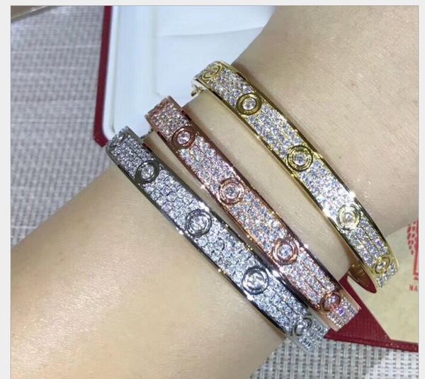 

donia jewelry cardi round plating exaggerated luxury micro inlay three rows of zircon european and american fashion titanium steelps1953, Black