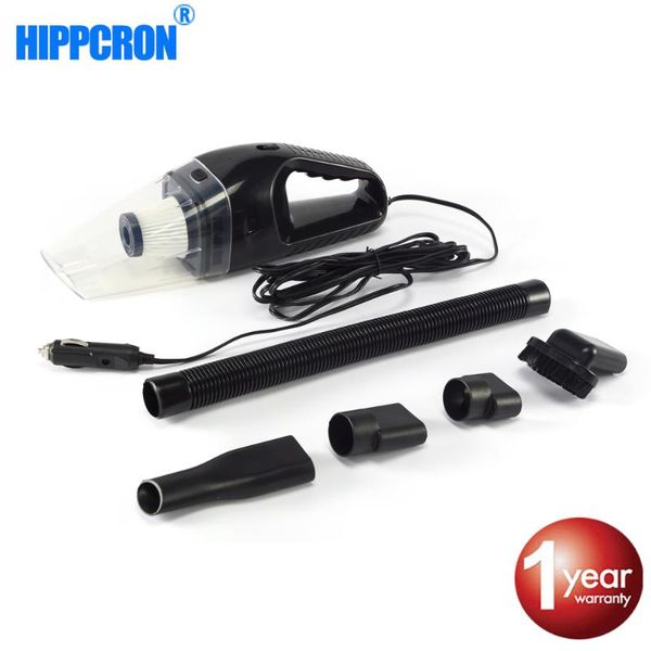 

hippcron car vacuum cleaner mini wet and dry dual-use 12v 120w high power cleaner
