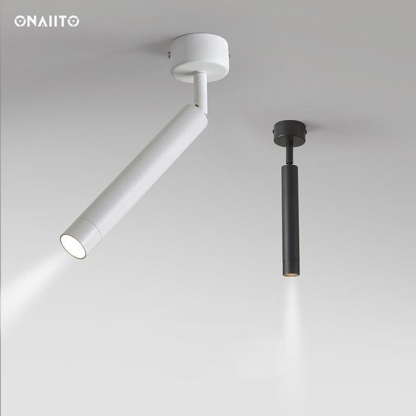 

downlights led surface mounted downlight long pole spotlight living room background wall rotatable no main cloakroom lights