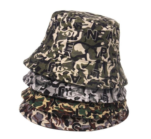 

camouflage color stingy brim women hats tide summer autumn outdoor leisure cotton fisherman hat couple sun caps, Blue;gray