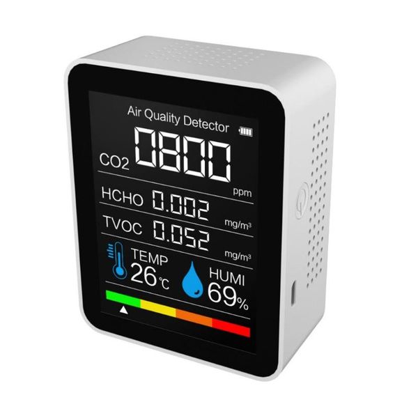 

tvoc co2 meter digital temperature humidity sensor tester air quality monitor 35ed