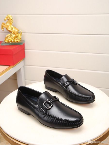 

cq fashion men luxury wedding shoes office shoe mens formal flats shoes designer men classic business leather men dress shoes 33, Black
