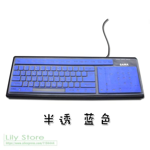 

keyboard covers for standard size pc computer deskkeyboards universal silicone protector cover skin a4tech wkm-1000