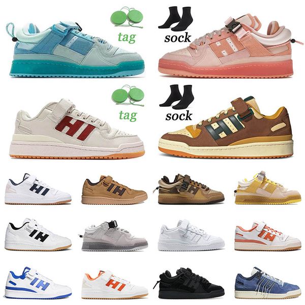 

wholesale mens forum low running shoes white crew navy atmos wheat dipped solar pink bad bunny pink easter egg womens sneakers sports traine