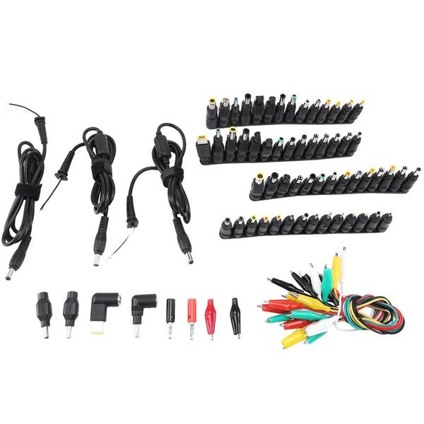 

webcams 76pcs/set of universal lap5.5x2.1mm dc power adapter connector ac conversion jack plug