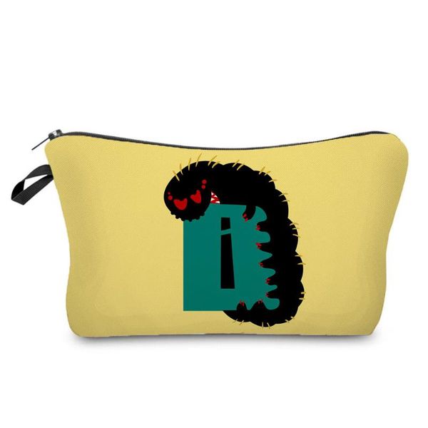 

cosmetic bags & cases daily use women's makeup bag fashion printed cartoon cosmetics organizer multifunction storage for kids small han