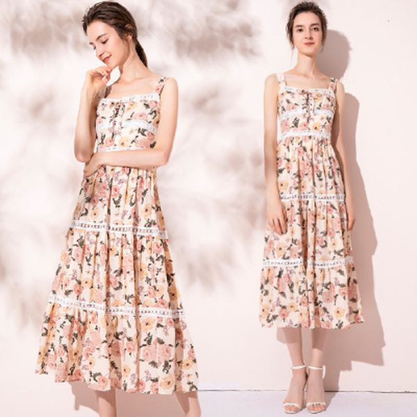 

summer fashion ladies sleeves chiffon lace vintage strapless floral elegant party midi dress noml, Black;gray