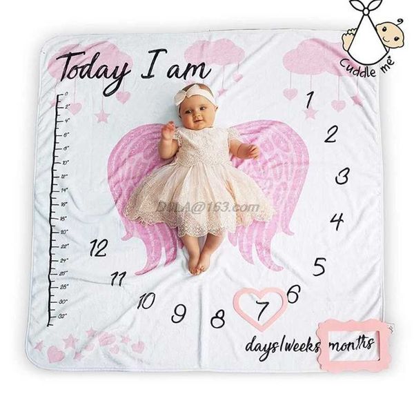 

100x110cm infant baby po blanket pography prop backdrop cloth calendar born boys girls pos accessories 211105