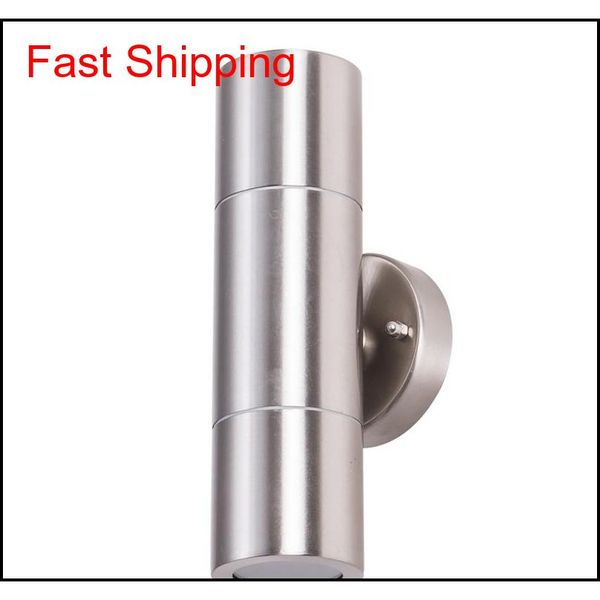 

stainless steel led wall outdoor led wall lamp up and down porch lights 2 x 5w l qyllvs bdenet
