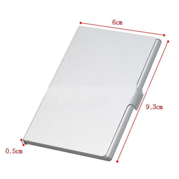 

creative business card case stainless steel aluminum holder metal box cover credit men business card holder card meta jllelt