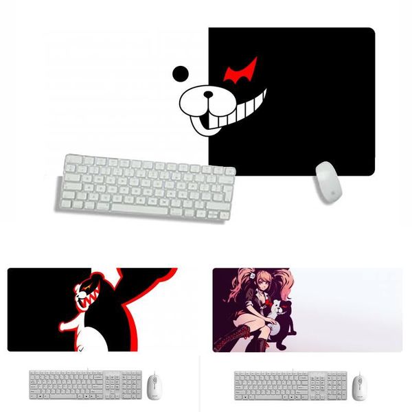 

mouse pads & wrist rests anime girl danganronpa office mice gamer soft pad x xl xxl non-slip cushion thickness 2mm lockedge equal le