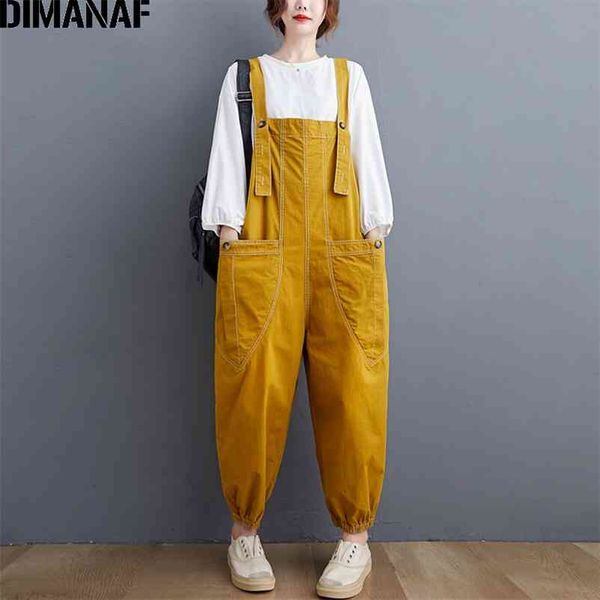 

plus size women jumpsuits overalls long pants trousers autumn winter streetwear clothing loose casual spliced pockets 210531, Black;white