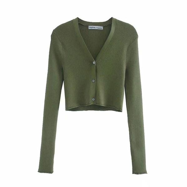 

women's knits & tees afeenyrk women chic long sleeve v-neck short cardigan coat female knitted sweaters slim fit tshirt casual u666, White