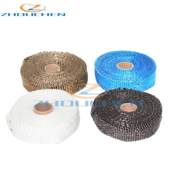 

motorcycle exhaust system 5m wrap pipe header heat for turbo mainfold thermal tape stainless steel ties