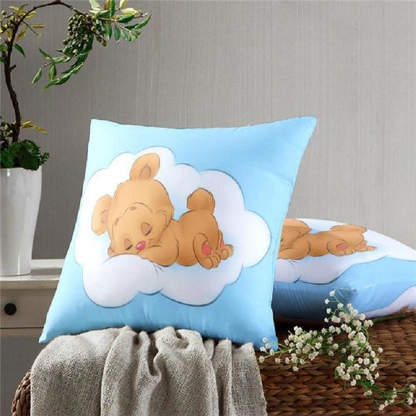 

pillow case cartoon animals cover children's bedroom cute bear printing pillowcase home living room decoration sofa chair pillowslip