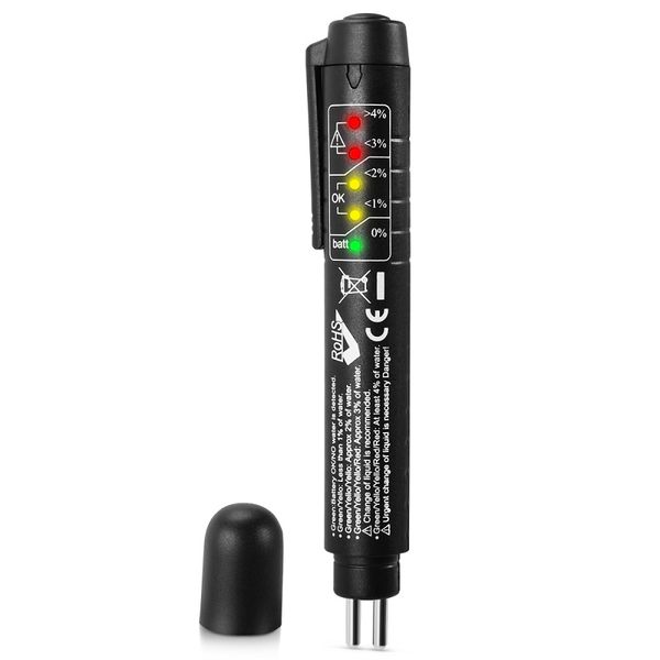 Teşhis Araçları Fren Hidroliği Yağ Test Kalemi Frenler Sıvı Sıvı LED Ekran Testi Mositure Araba Aksesuarları