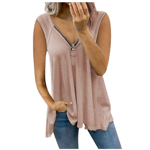 

women's tanks & camis ashion sleeveless vest v-neck solid tee tank shirt casual summer woman clothing camisole haut femme 2021, White