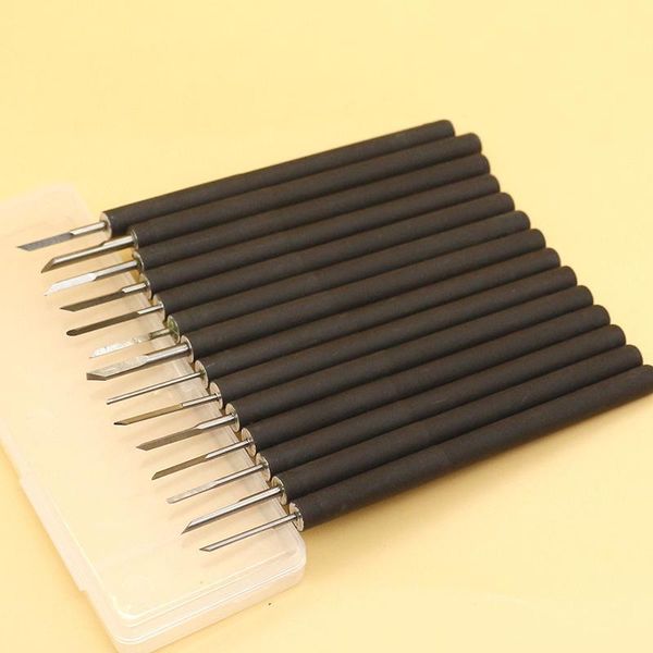 

professional hand tool sets 14pcs/set manual nuclear carving cutter olive kernel walnut woodcut handheld woodworking tools