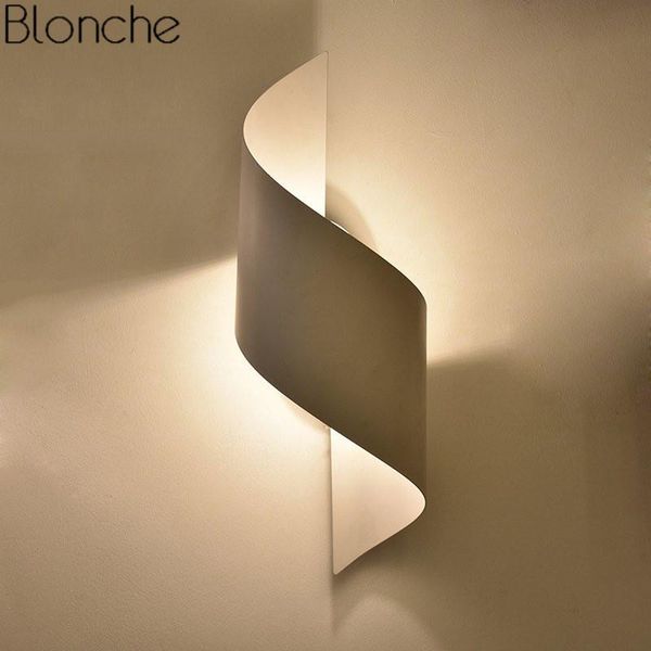 

wall lamp modern led sconce light for home decor bedroom bedside nordic creative indoor corridor mirror fixtures
