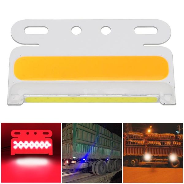 

emergency lights 10pcs/set 24v super bright marker lamp multicolor signal waterproof turning truck cob led side light car accessories
