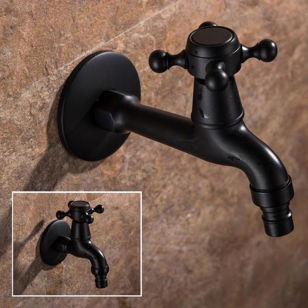 

bathroom sink faucets brass carved wall mount bibcock garden faucet black washing machine mop tap antique wc