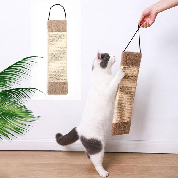 

cat toys hanging indoor scratch resistant toy pet claw scratcher kitten interactive accessories furniture wooden drop product