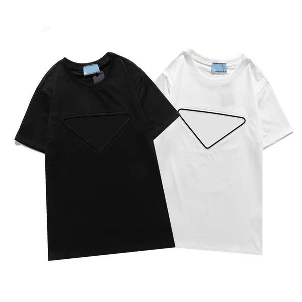 

fashion summer men women t shirt with letter printed casual mens womens streetwear t shirts outdoor tees clothing, White;black
