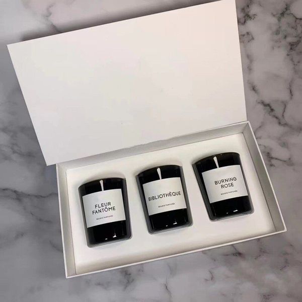 

factory direct byredo perfume candle la selection scented candles bougie solid perfumes 70g*3pieces/set men women fragrance fast delivery