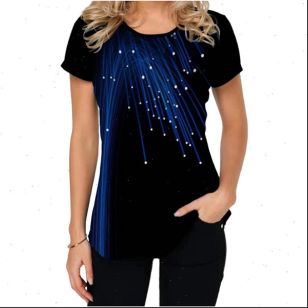 

firworks print short tshirts summer women casual shirts short sleeve o neck plus size female black tees s 5xl tshirts femme, White
