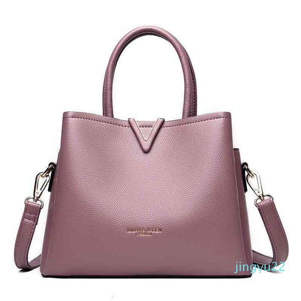 

high sense new leather princess bag fashion cool design one shoulder handbag 2020 fashion atmosphere three-layer women's bag
