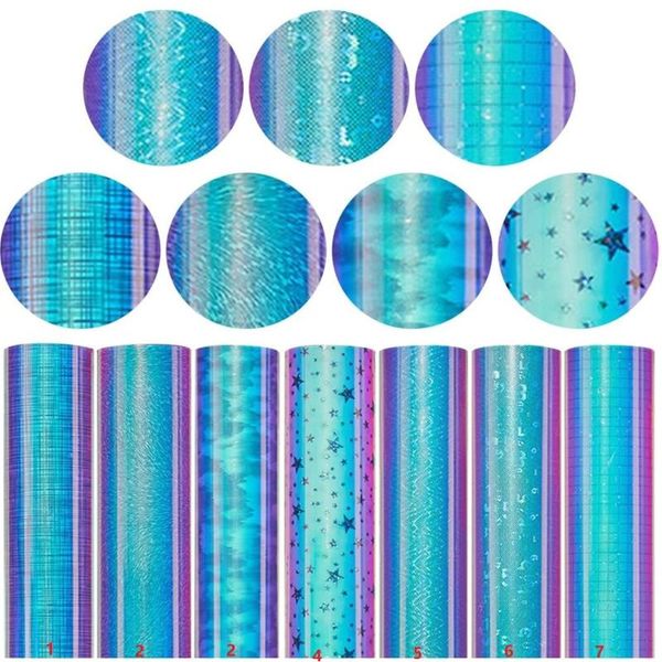 

gift wrap holographic color printing heat transfer clothing