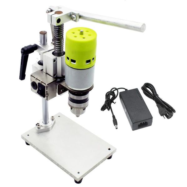 

professiona electric drills 7-speed drill press bench drilling chuck 1.5-10mm 100w small diy pure aluminum