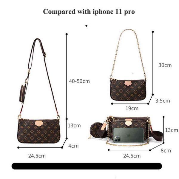 

evening bags famous brand designer 3-in-1 shoulder bag women fingerprints wallets and handbags for luxury crossbody handbag nf1v