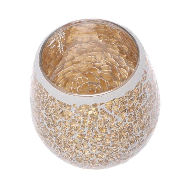 

candle holders european style mosaic patch holder glass tealight cup deskdecor for el restaurant wedding number 7 golden