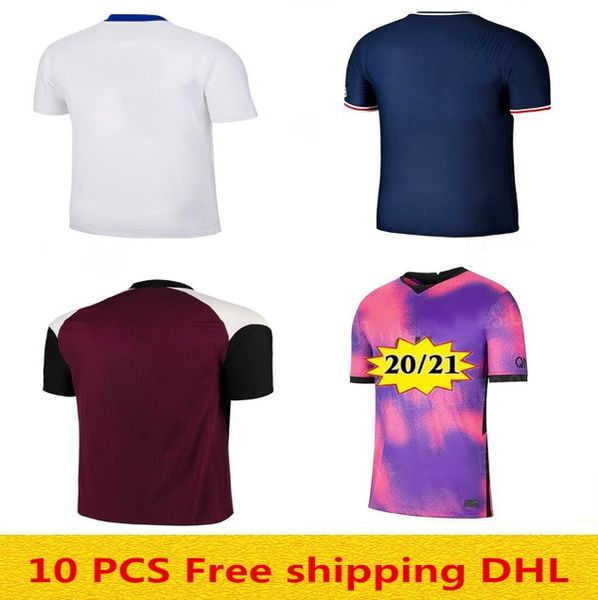 

20 21 thai soccer jersey mbappe verratti 2020 2021 marquinhos kimpembe di maria kean football jersey soccer men shirt and kids sets, Black;yellow